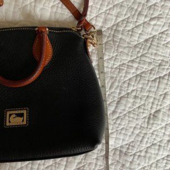 Dooney & Bourke | Pebbled Leather Satchel - Picture 6 of 8